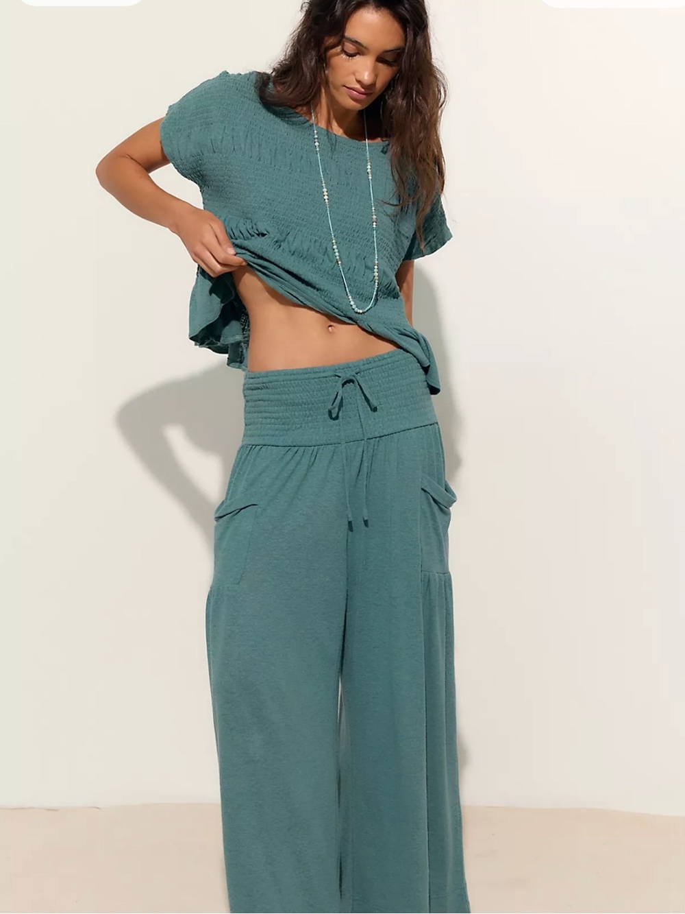 Free People Free-est Riley Set in Green Pond